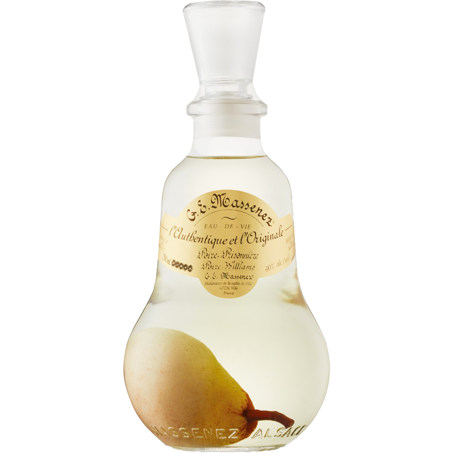 G.E. Massenez Poire Prisonniere Pear Brandy