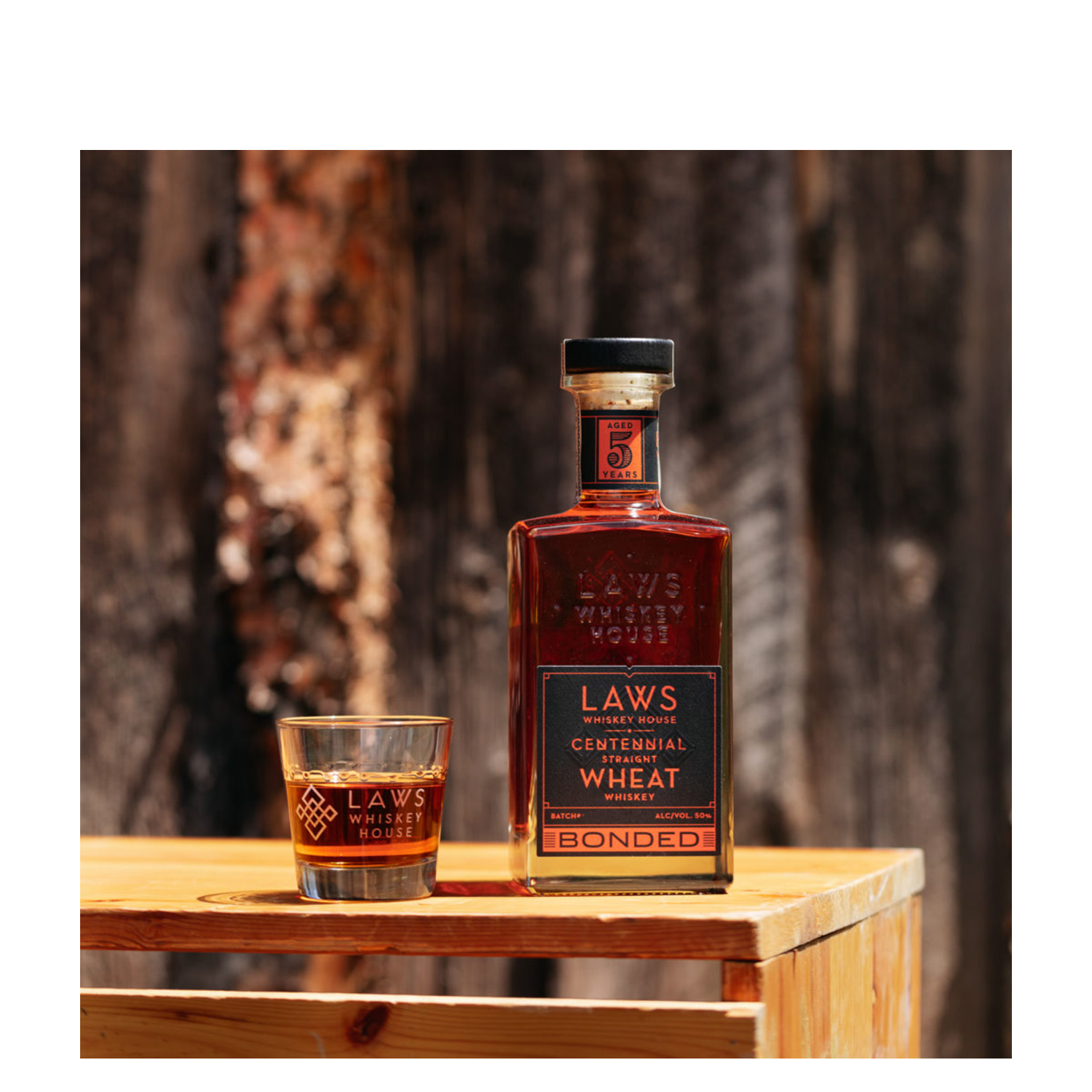 Laws Centennial Batch 5 Straight Wheat Bonded 7 Year