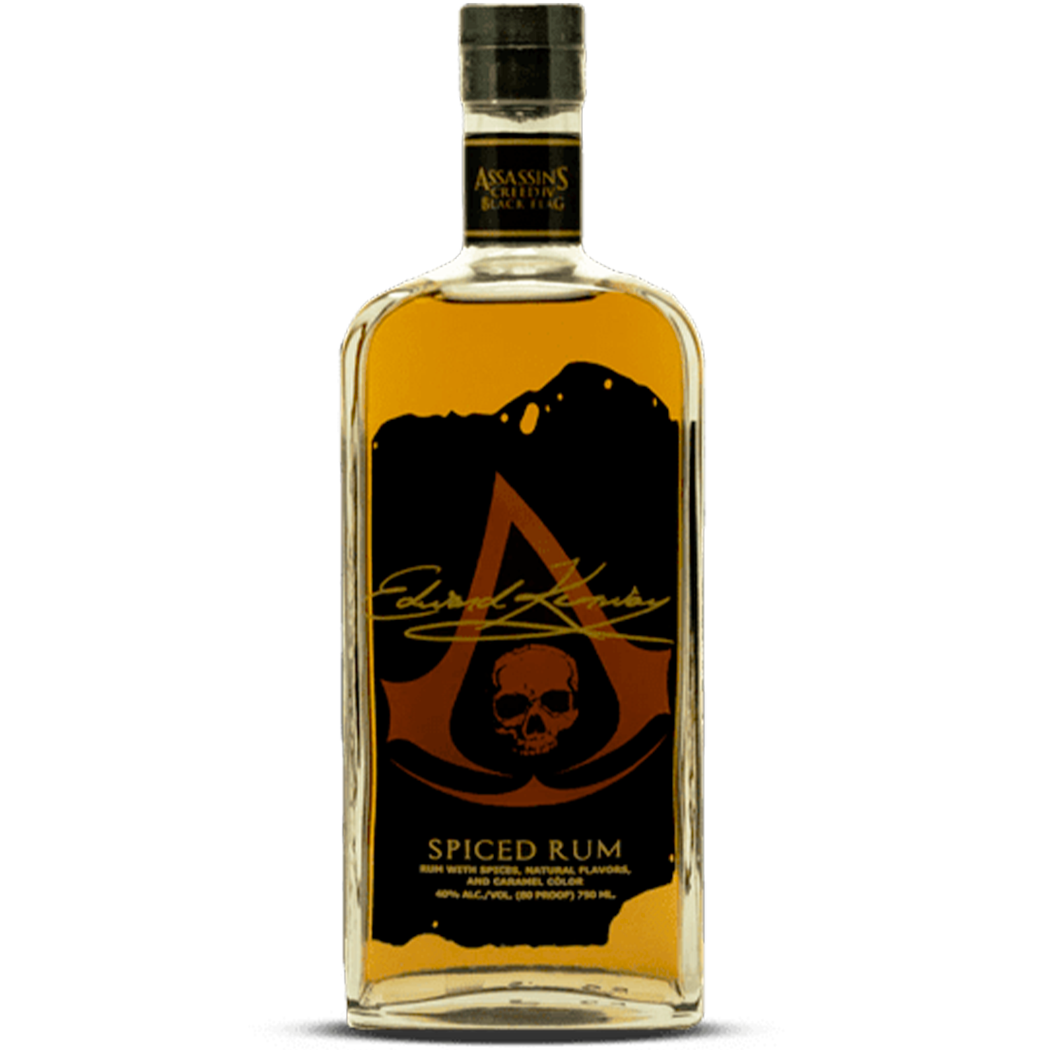 Assassin's Creed Black Flag: Edward Kenway Spiced Rum 750ml