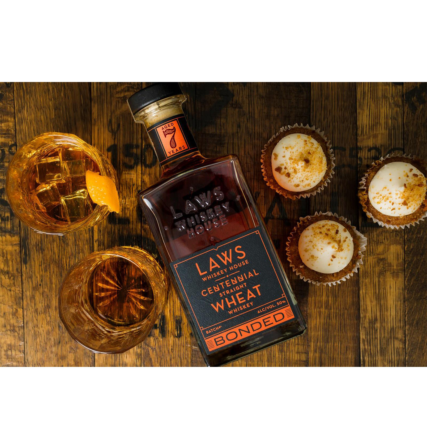 Laws Centennial Batch 5 Straight Wheat Bonded 7 Year