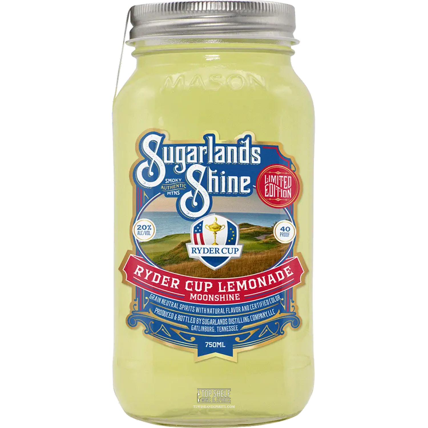 Sugarlands Ryder Cup Lemonade Moonshine (Limited Edition)