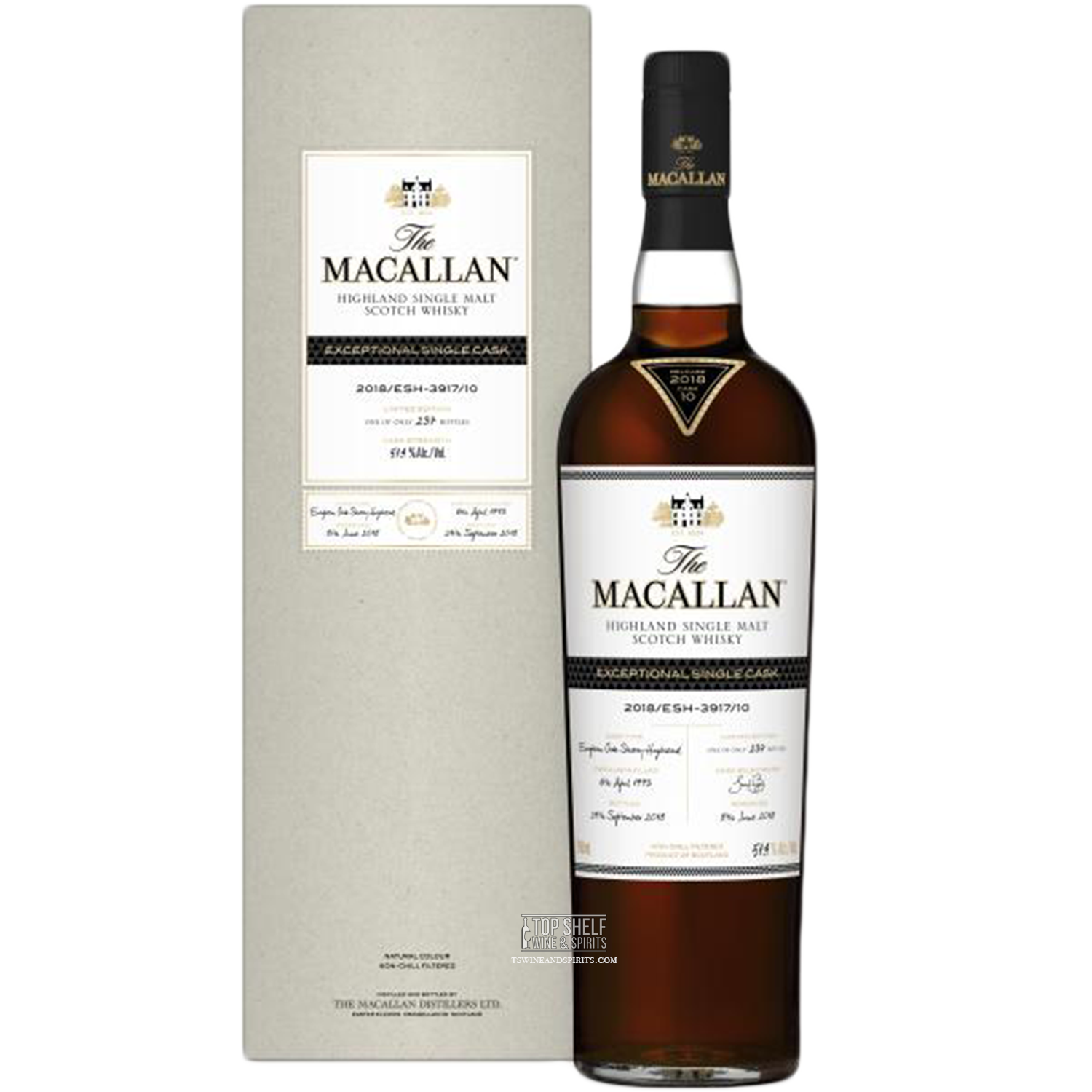 The Macallan Exceptional Single Cask 2018/ESH-3917/10