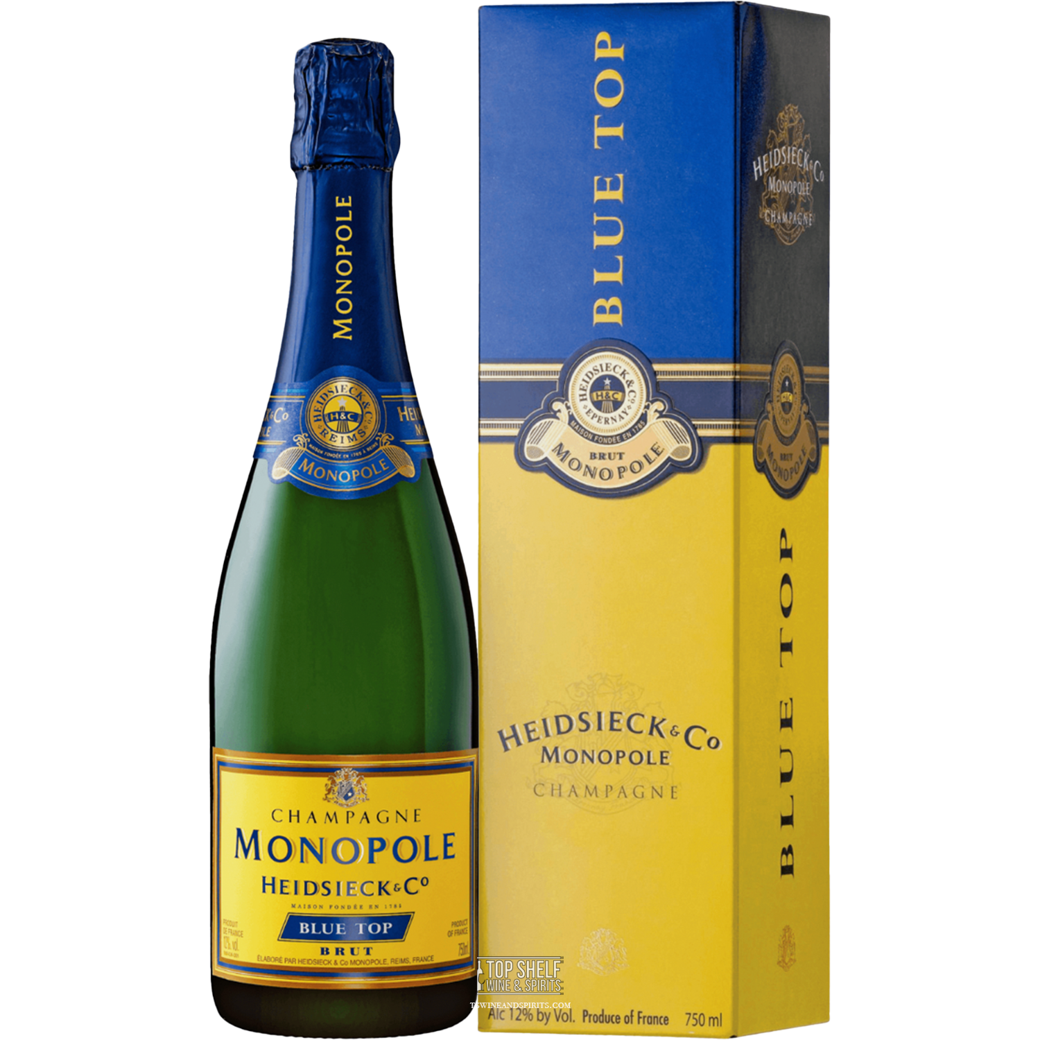 Monopole Heidsieck Brut Blue Top Champagne