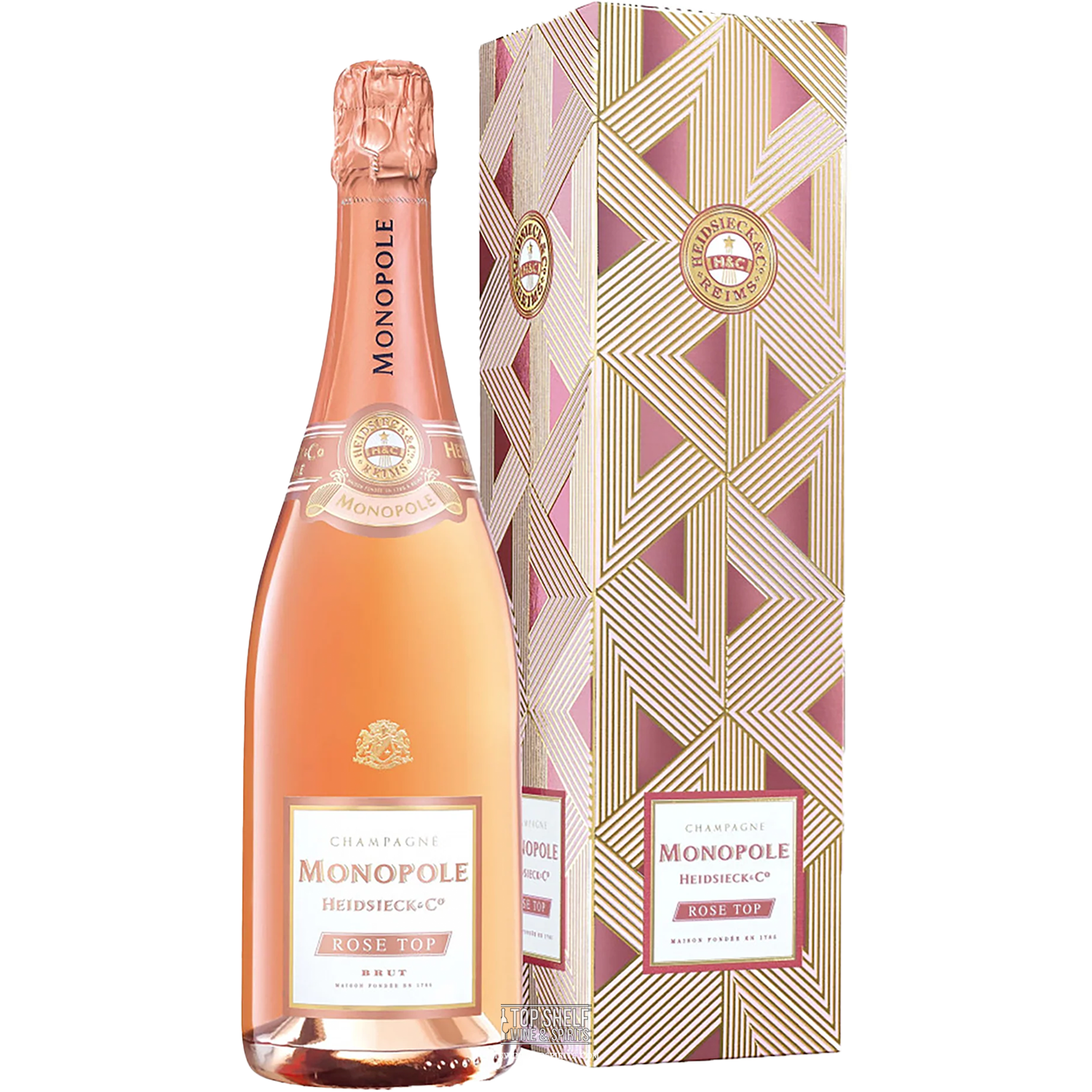Monopole Heidsieck Brut Rosé Champagne
