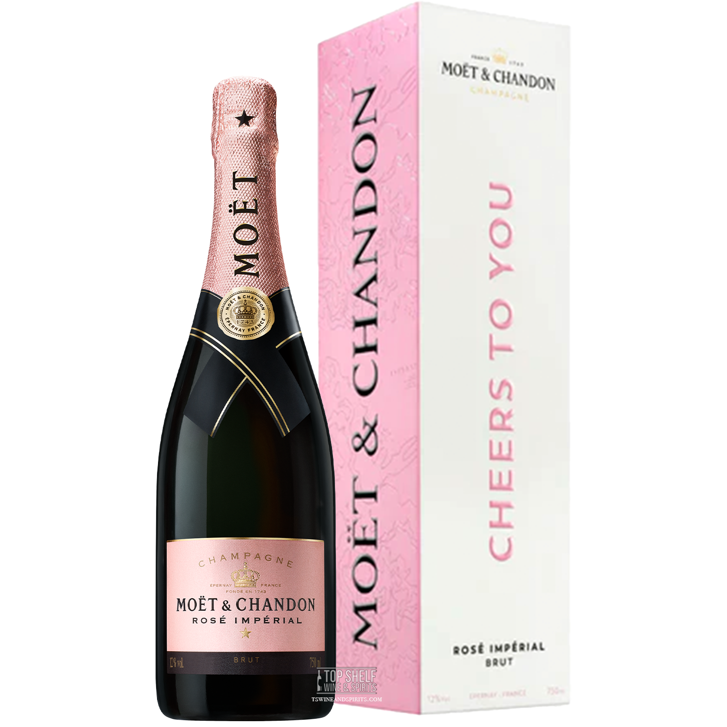 Moët & Chandon Rosé Impérial "Cheers to You"