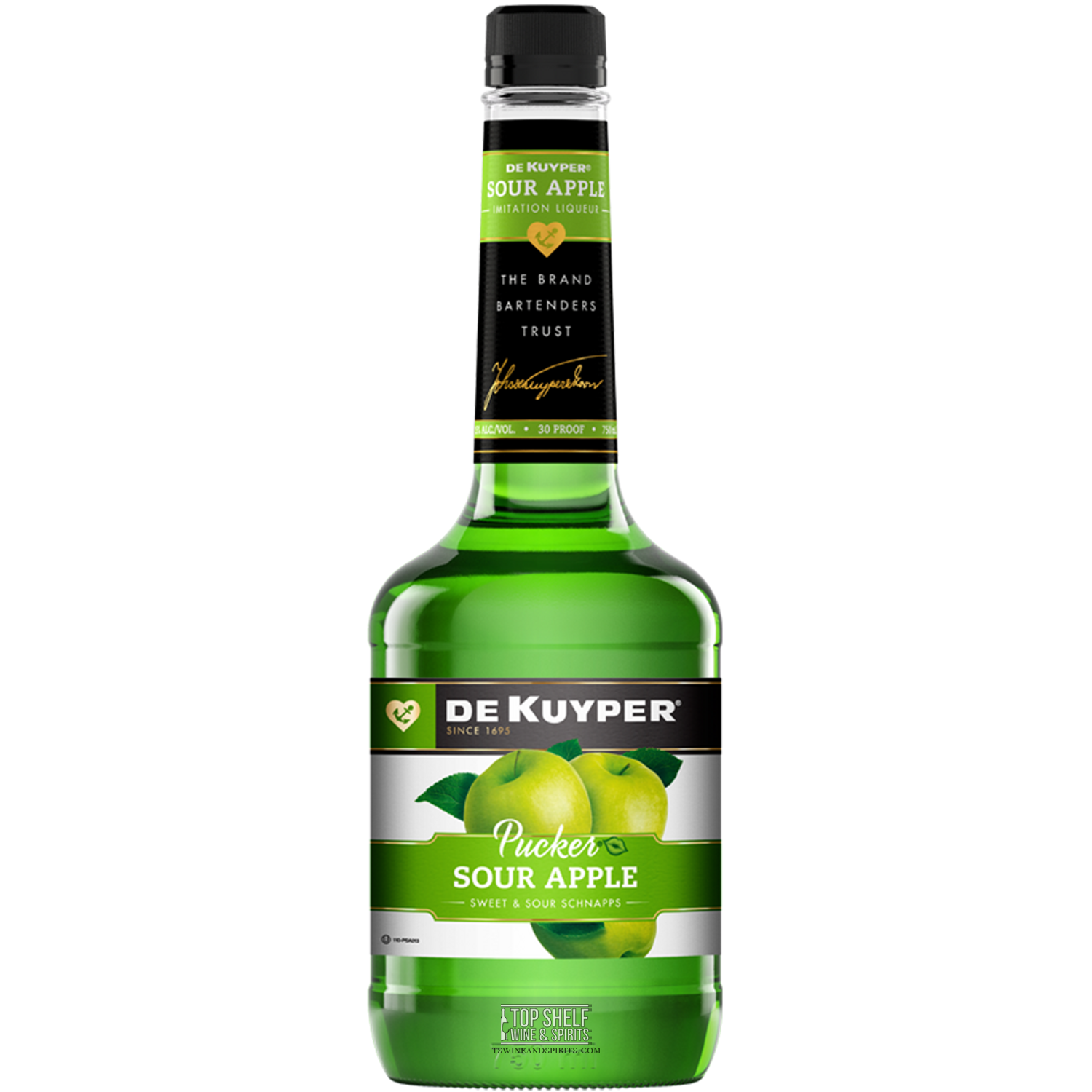 Dekuyper Pucker Sour Apple Schnapps