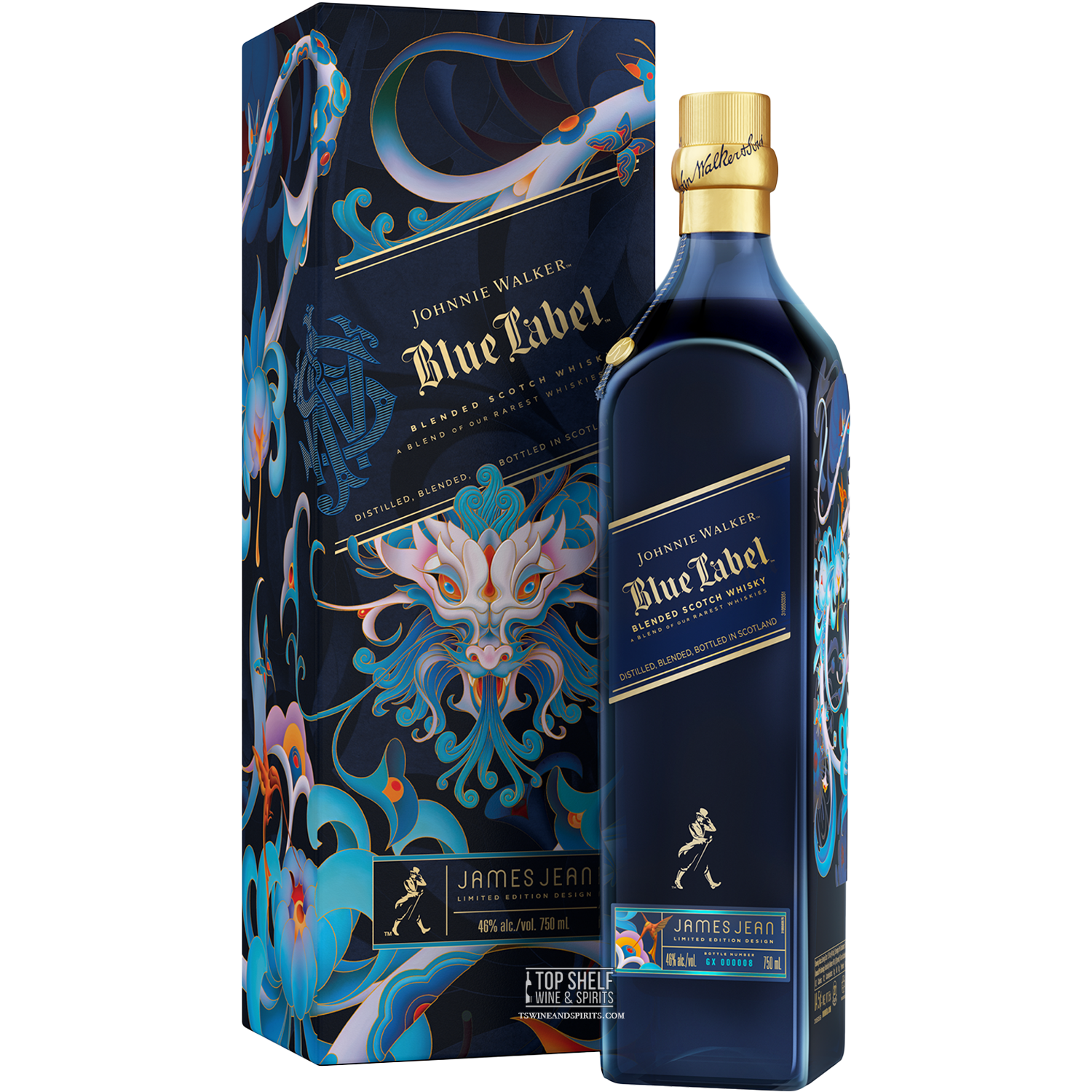 Johnnie Walker Blue Label Year of the Dragon Limited Edition