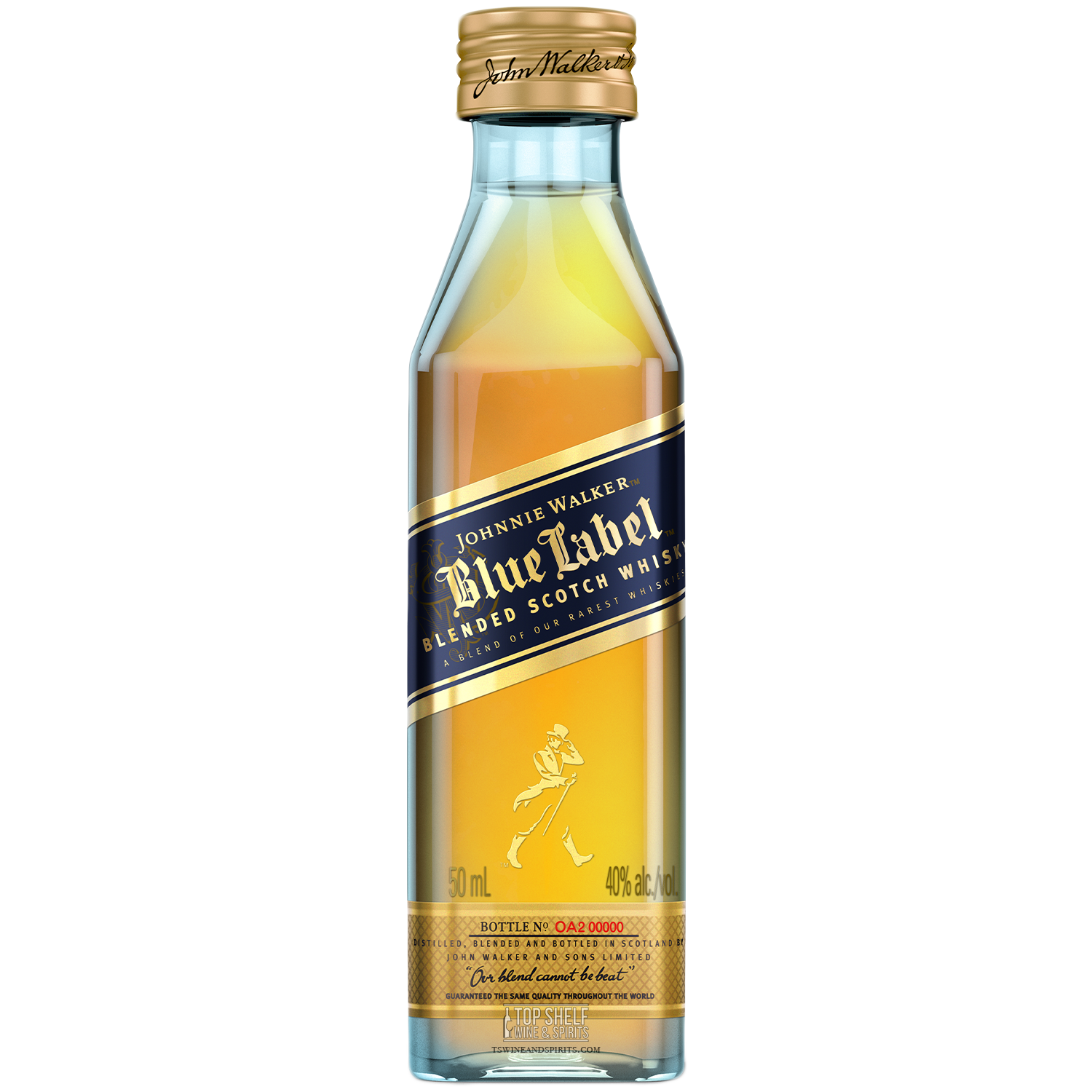 Johnnie Walker Blue Label 50ml Sleeve (6 bottles)