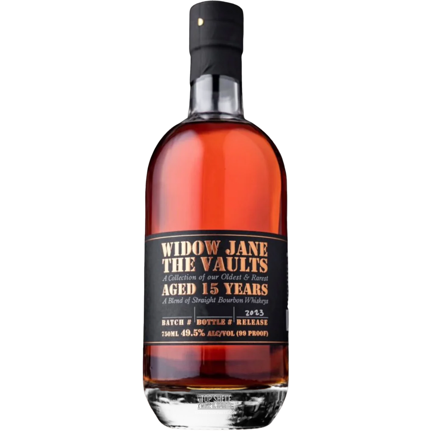 Widow Jane The Vaults 15 Year Old Bourbon