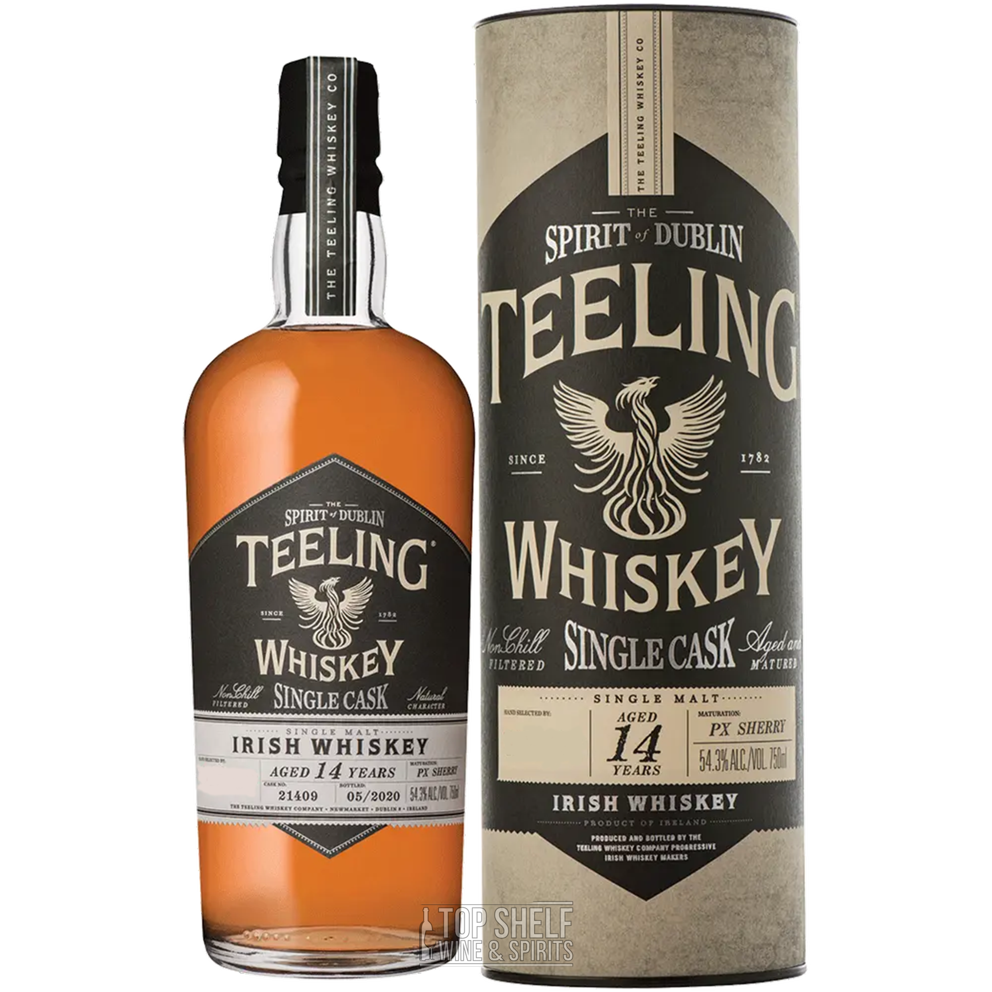 Teeling 14 Year Single Cask Irish Whiskey