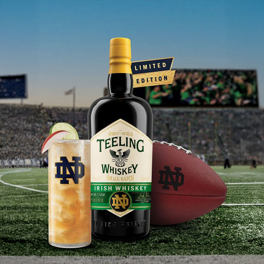Teeling X Notre Dame 2026 Small Batch Irish Whiskey