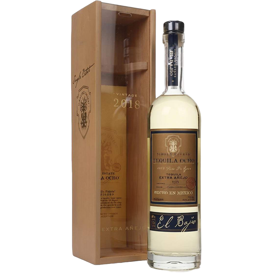 Tequila Ocho Single Estate El Bajío 2018 Extra Añejo Tequila
