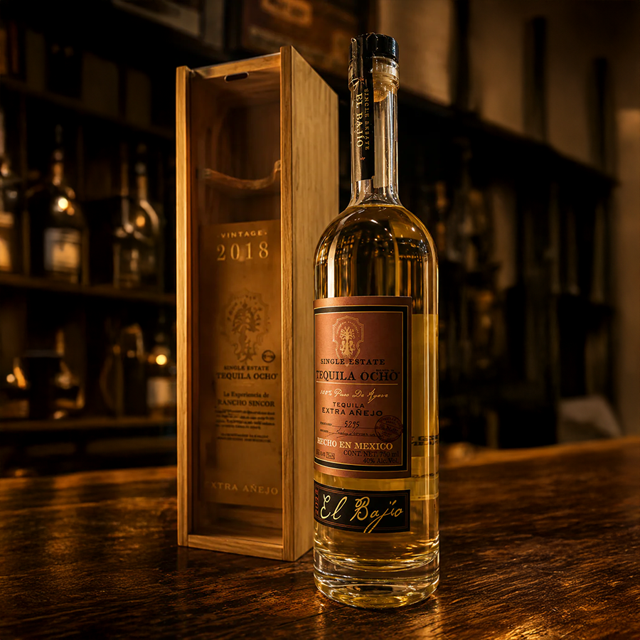 Tequila Ocho Single Estate El Bajío 2018 Extra Añejo Tequila