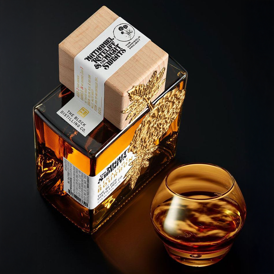 The Block Distilling Co The Night Sweats 2 Year Bourbon