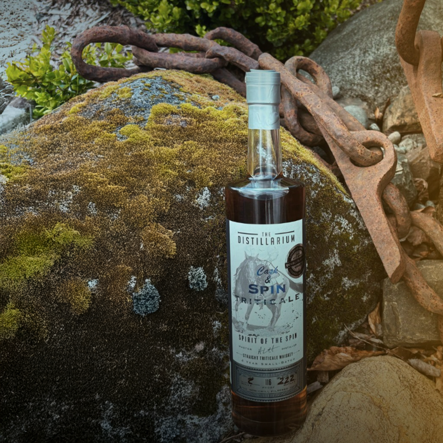 The Distillarium Cask & Spin Cask Strength Triticale Whiskey