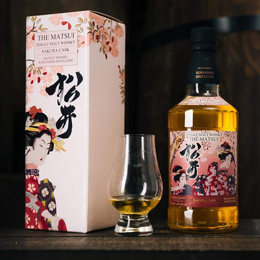 The Matsui Sakura Cask Japanese Whisky 700ml