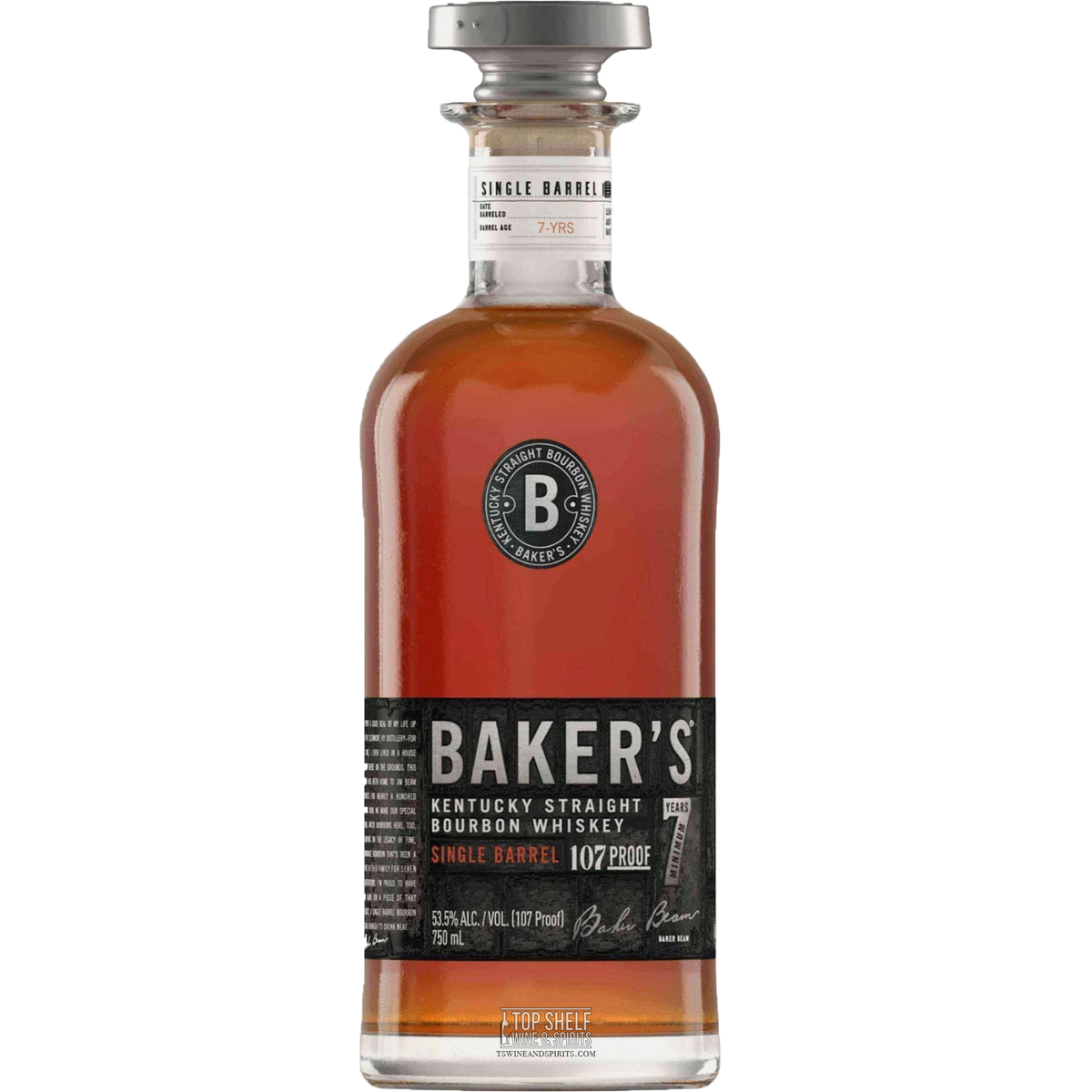 Baker’s 7 Year Single Barrel Bourbon