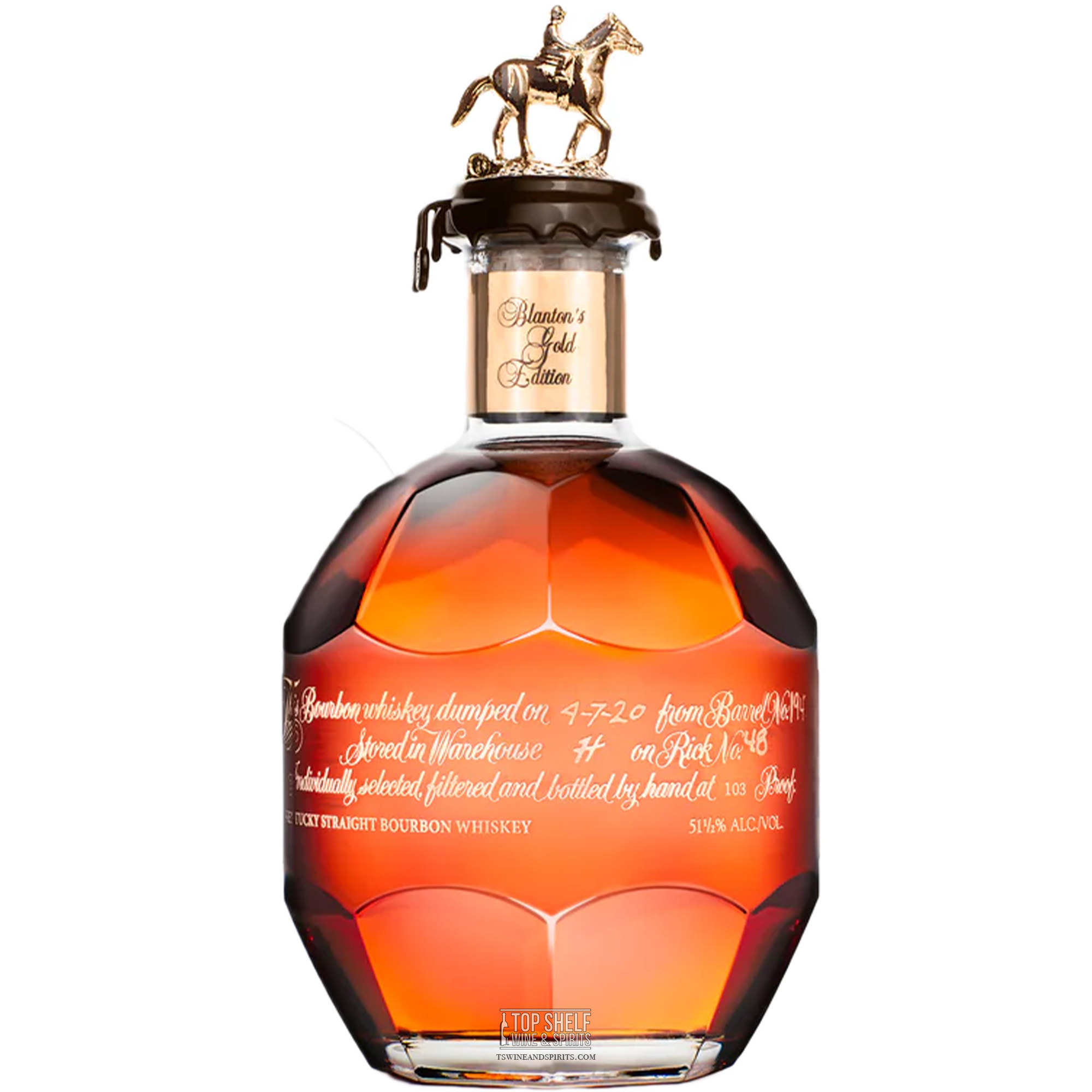 Blanton's Gold Single Barrel Bourbon