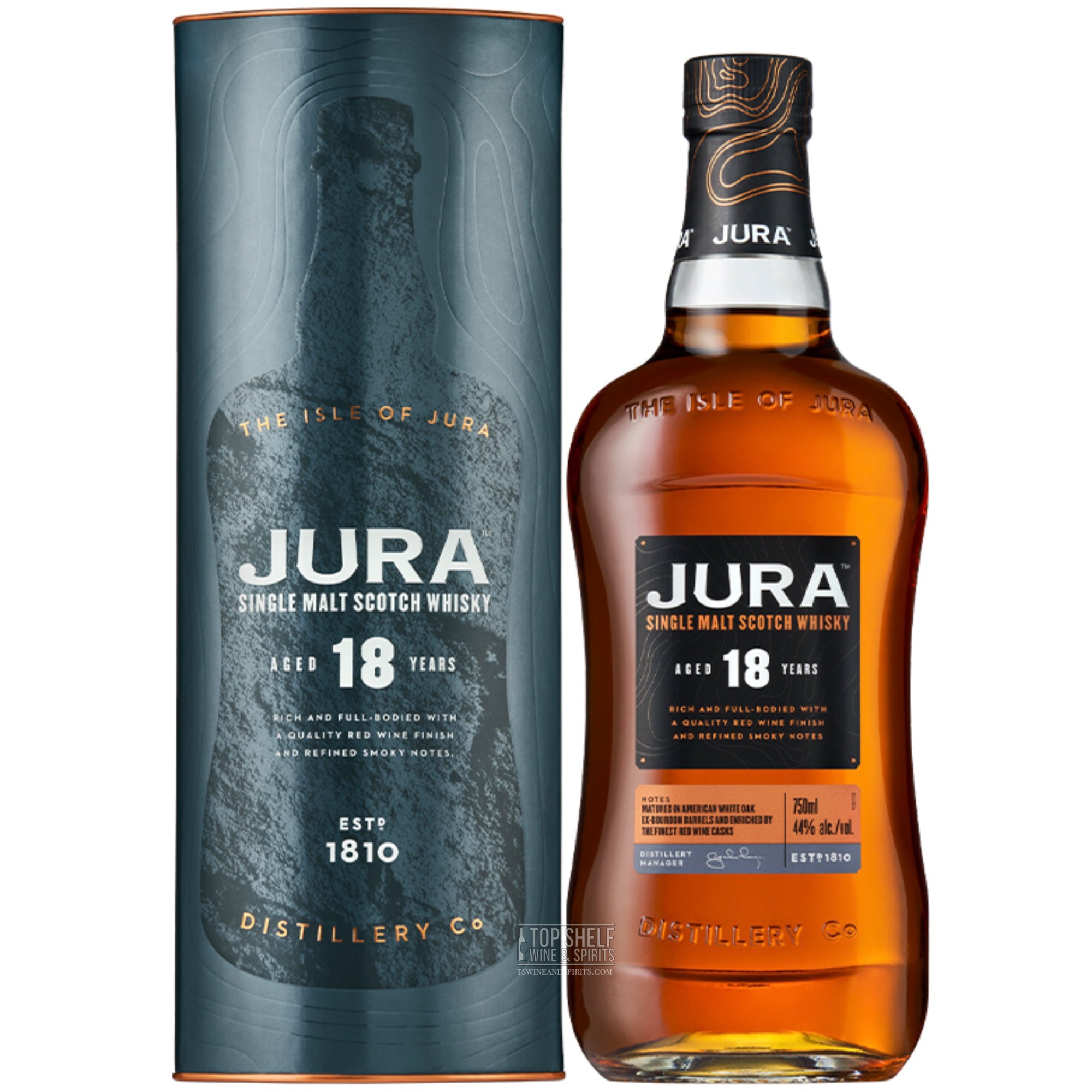 Jura 18 Yr. Single Malt Scotch Whisky