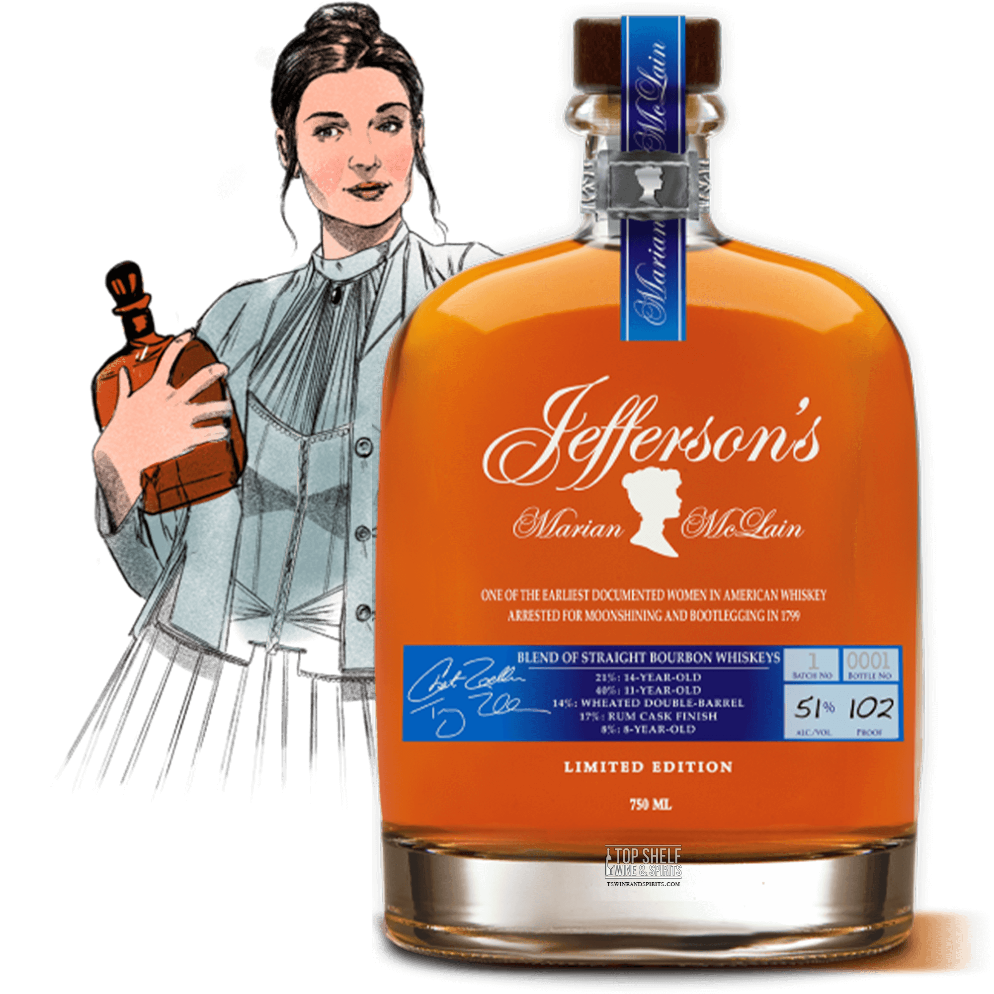 Jefferson's Marian McLane Bourbon (Limited Edition)