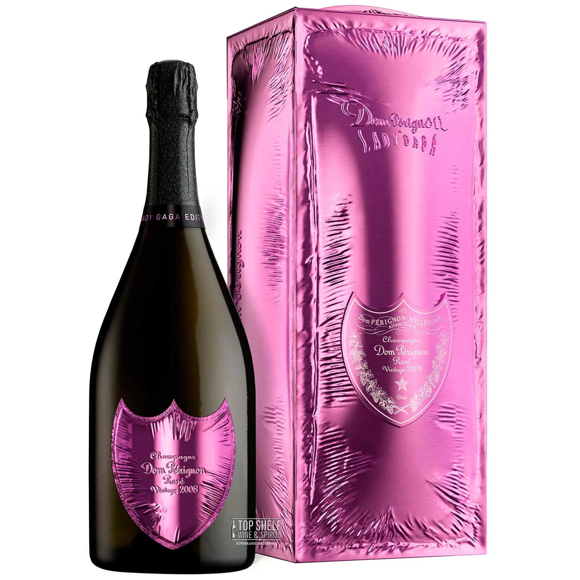 1 Bottle Dom Perignon Rose Vintage Brut Champagne Light Up Empty Bottle  750ml