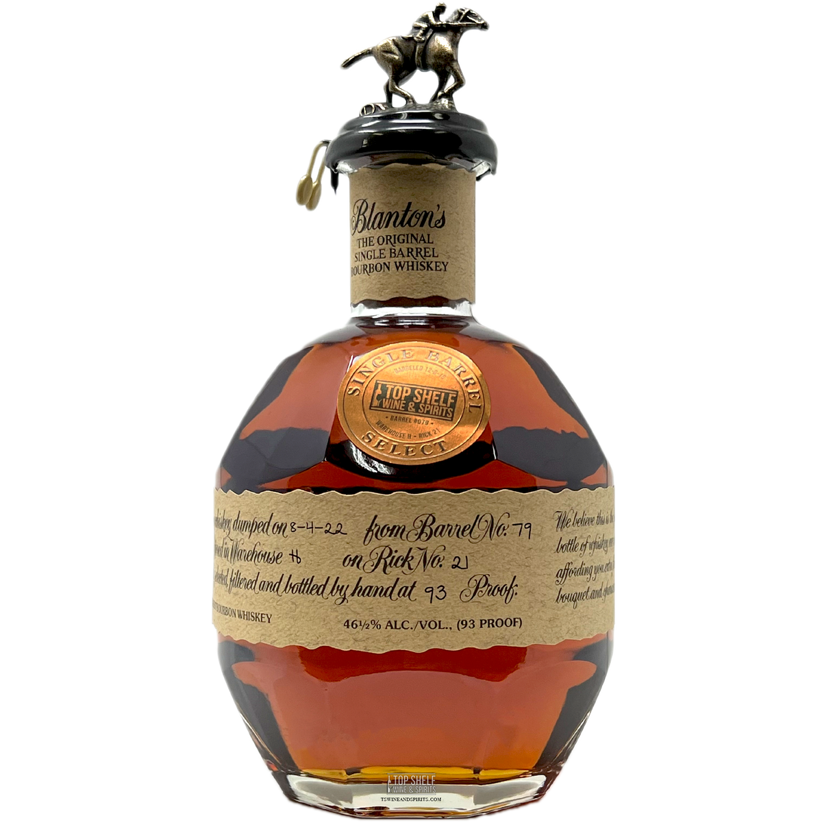 Blanton's Single Barrel Straight Bourbon (Private Selection 2026)