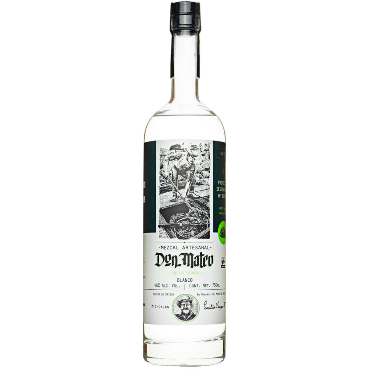 Don Mateo De La Sierra Mezcal Alto Blanco