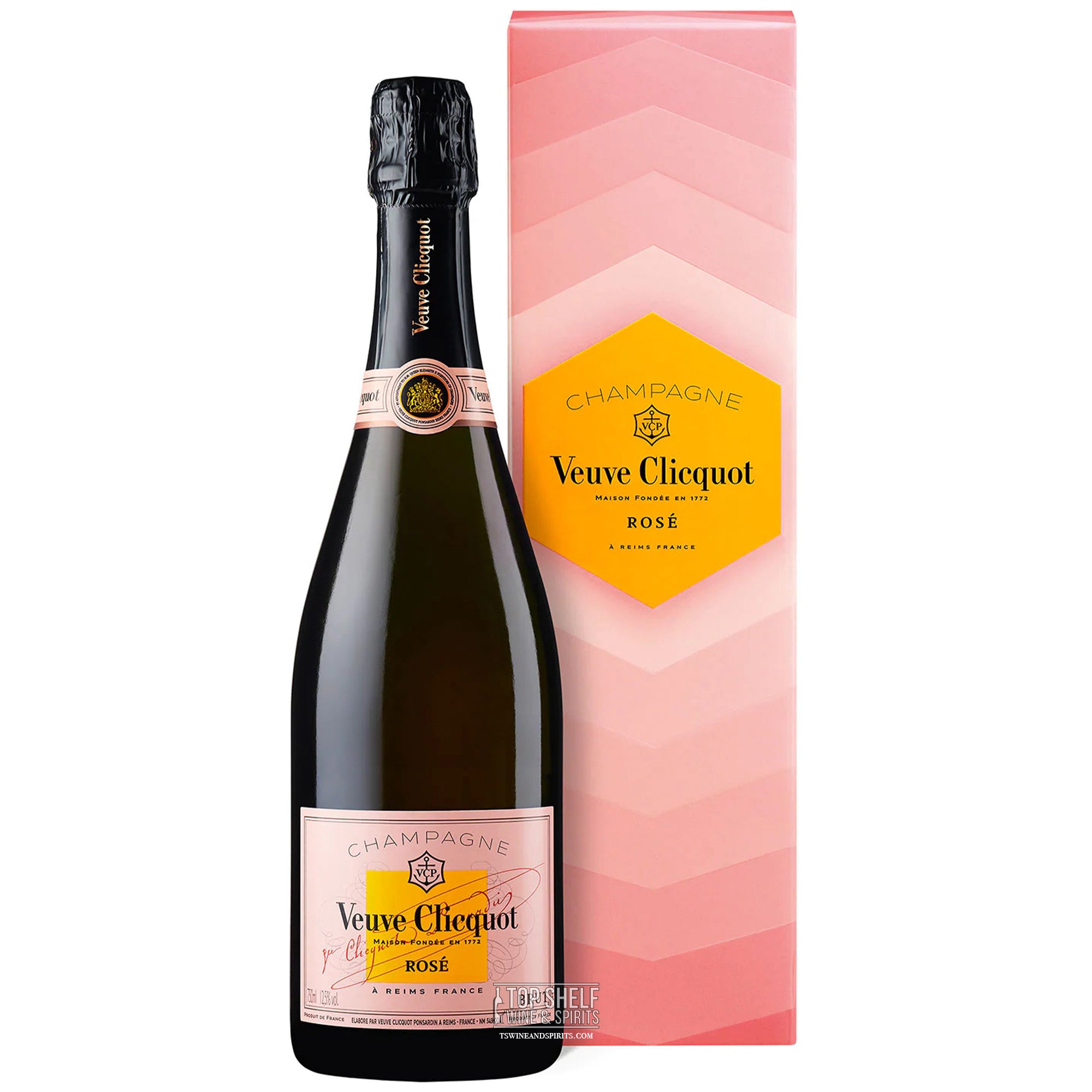 Veuve Clicquot Brut Rose Champagne 750ml