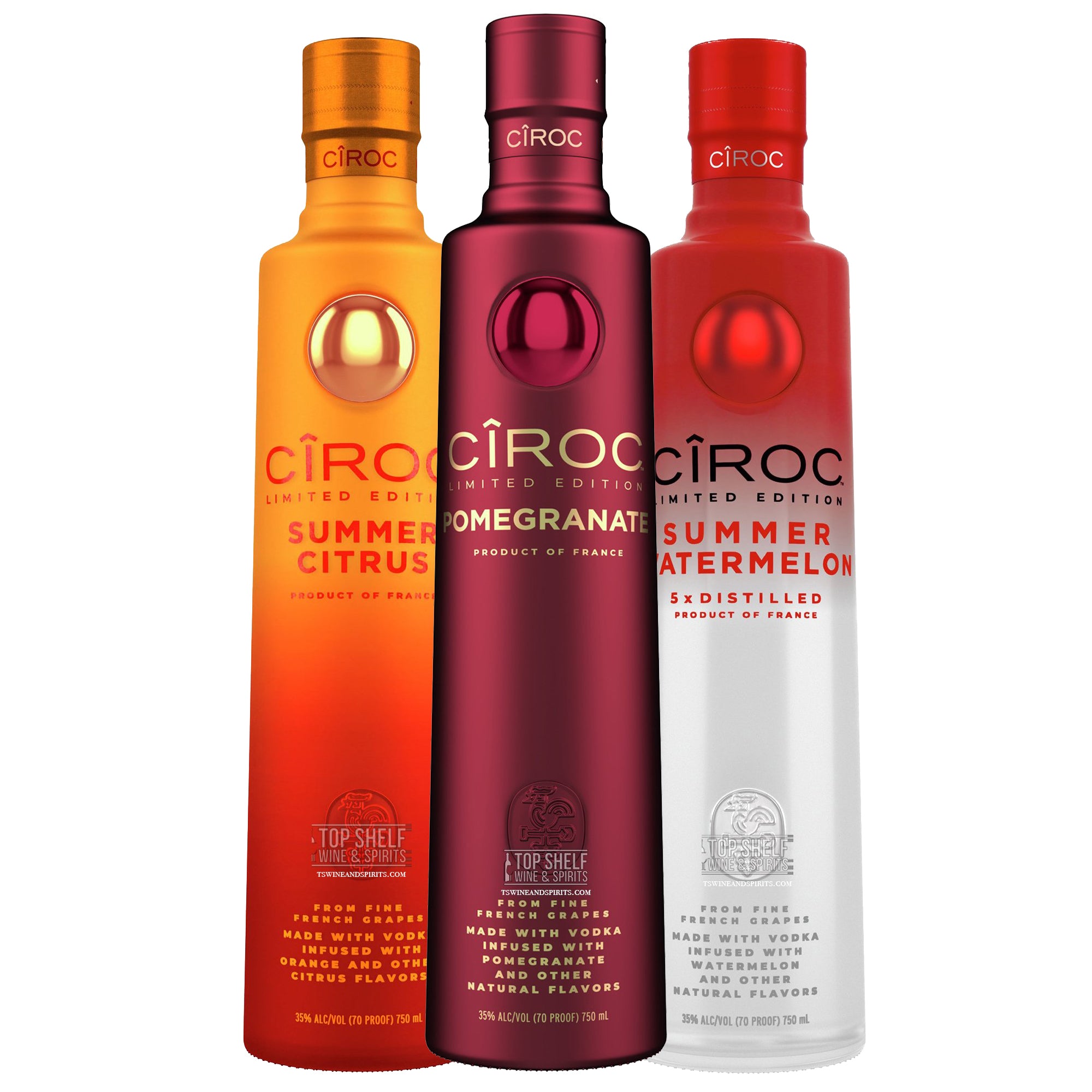 Faciliteter rytme forholdet Ciroc Vodka Top Shelf Collection | Delivery To Your Home