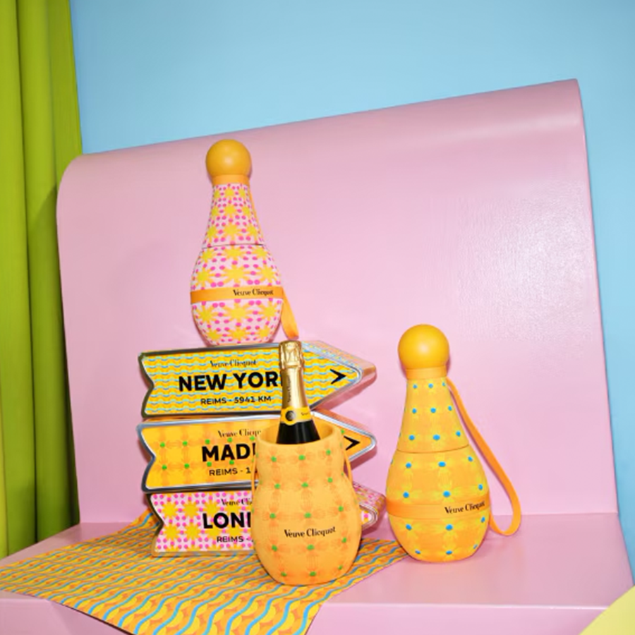 Veuve Clicquot Brut Sun Holder Crafted by Yinka Ilori