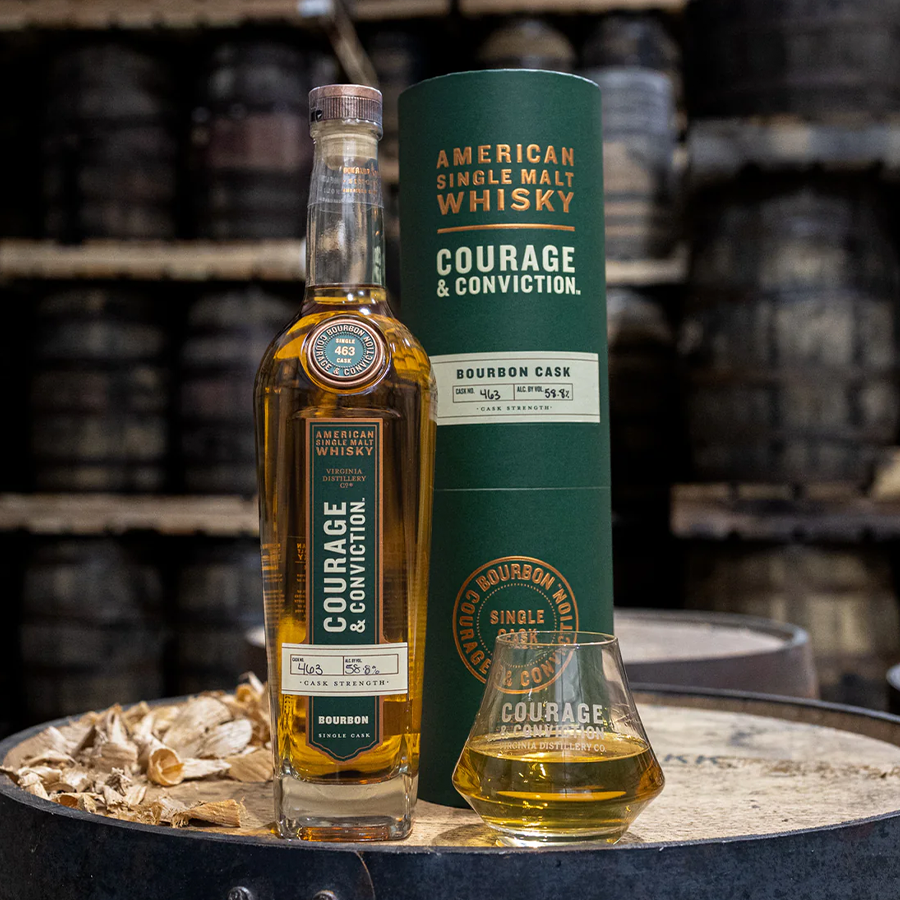 Virginia Distillery Courage & Conviction Bourbon Single Cask
