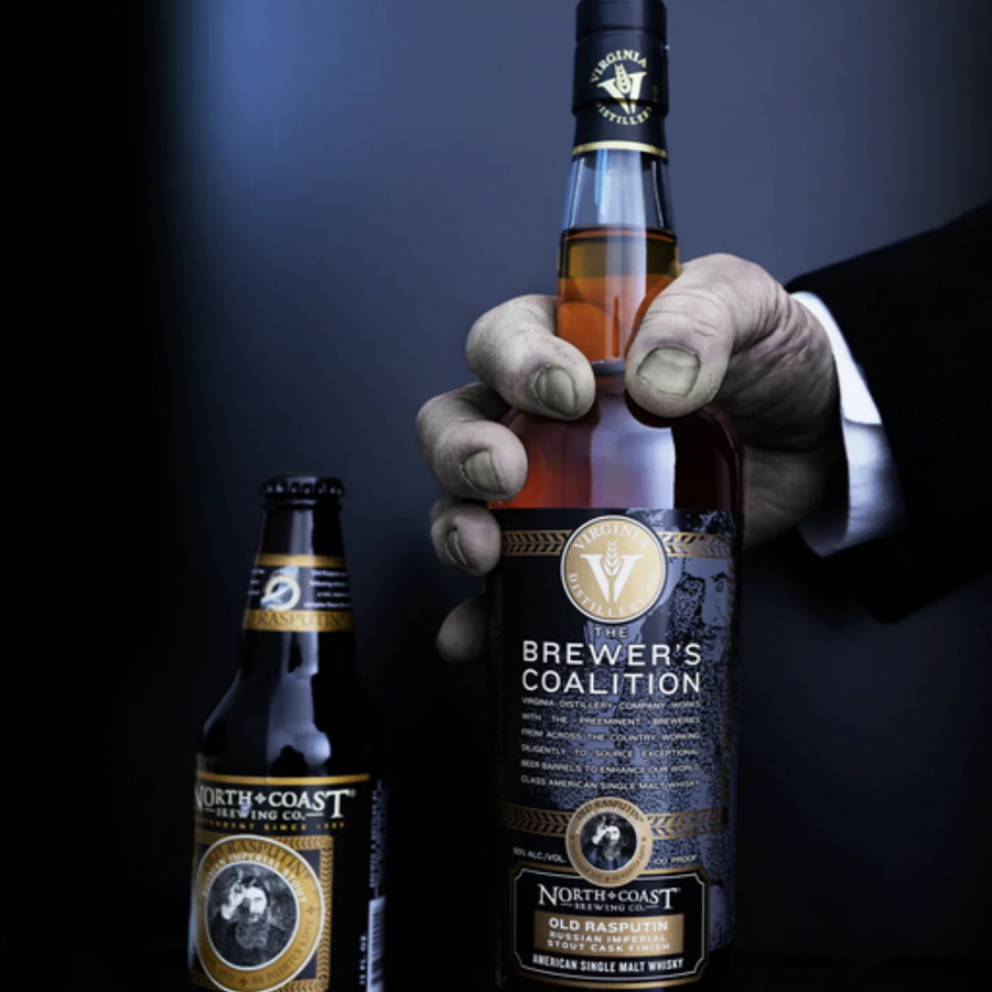 Virginia Distilling Old Rasputin Cask Brewer's Coalition Single Malt Whiskey