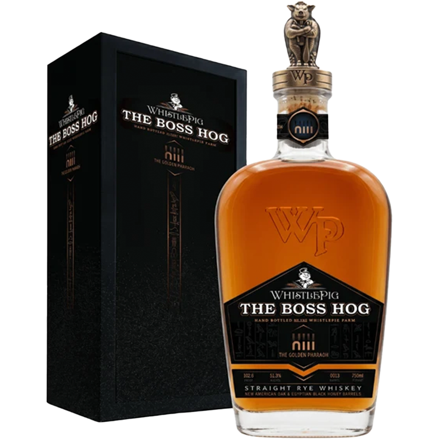 WhistlePig The Boss Hog XIII The Golden Pharaoh Rye Whiskey