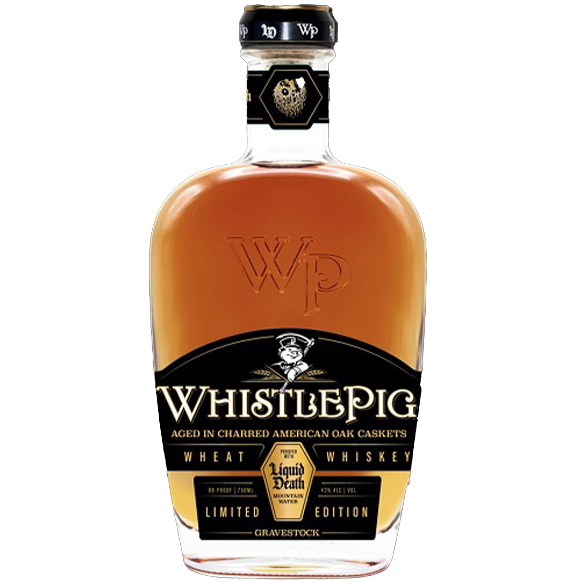 WhistlePig x Liquid Death Gravestock Wheat Whiskey Limited Edition
