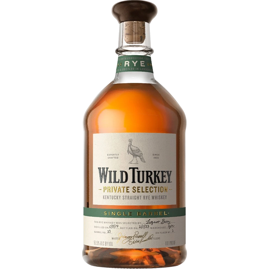 Wild Turkey Private Selection Rye #1 Bruce's Pick September 2025