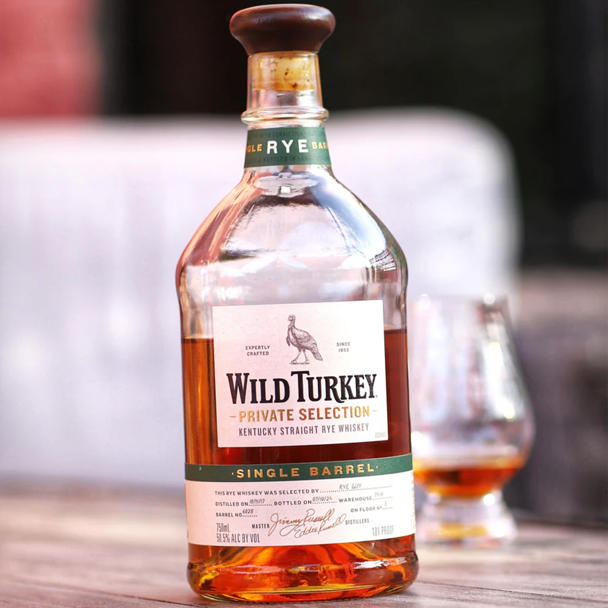Wild Turkey Private Selection Single Barrel Rye S3B21