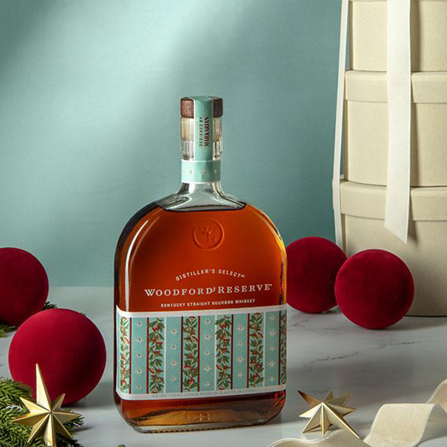 Woodford Reserve 2025 Holiday Edition Straight Bourbon (Limited Edition)