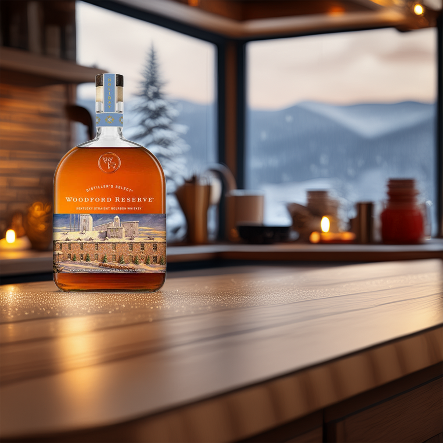 Woodford Reserve 2026 Holiday Edition Straight Bourbon (Limited Edition) 1L