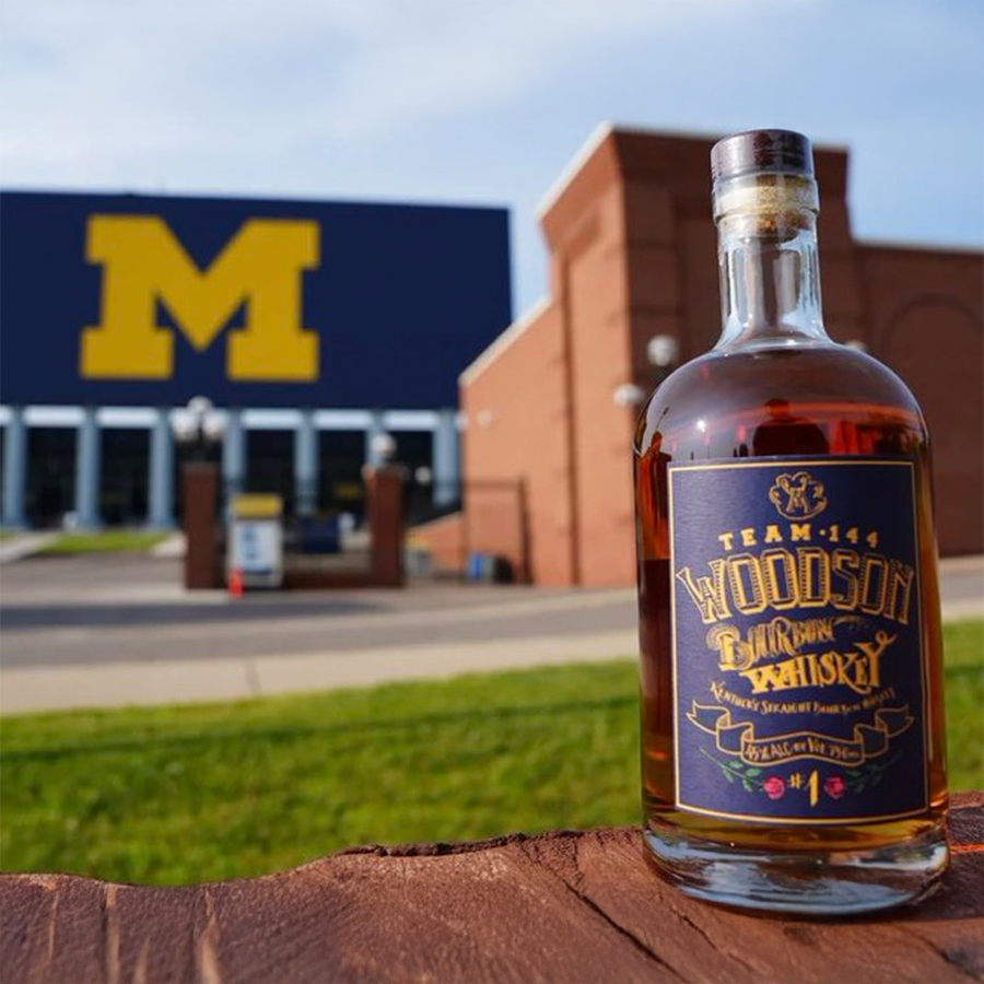 Woodson Team 144 Michigan Commemorative Whiskey