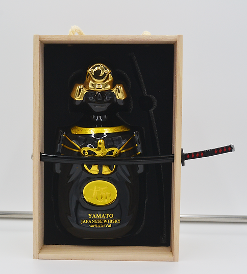 Yamato Mizunara Cask Japanese Whisky (Black Samurai Edition)