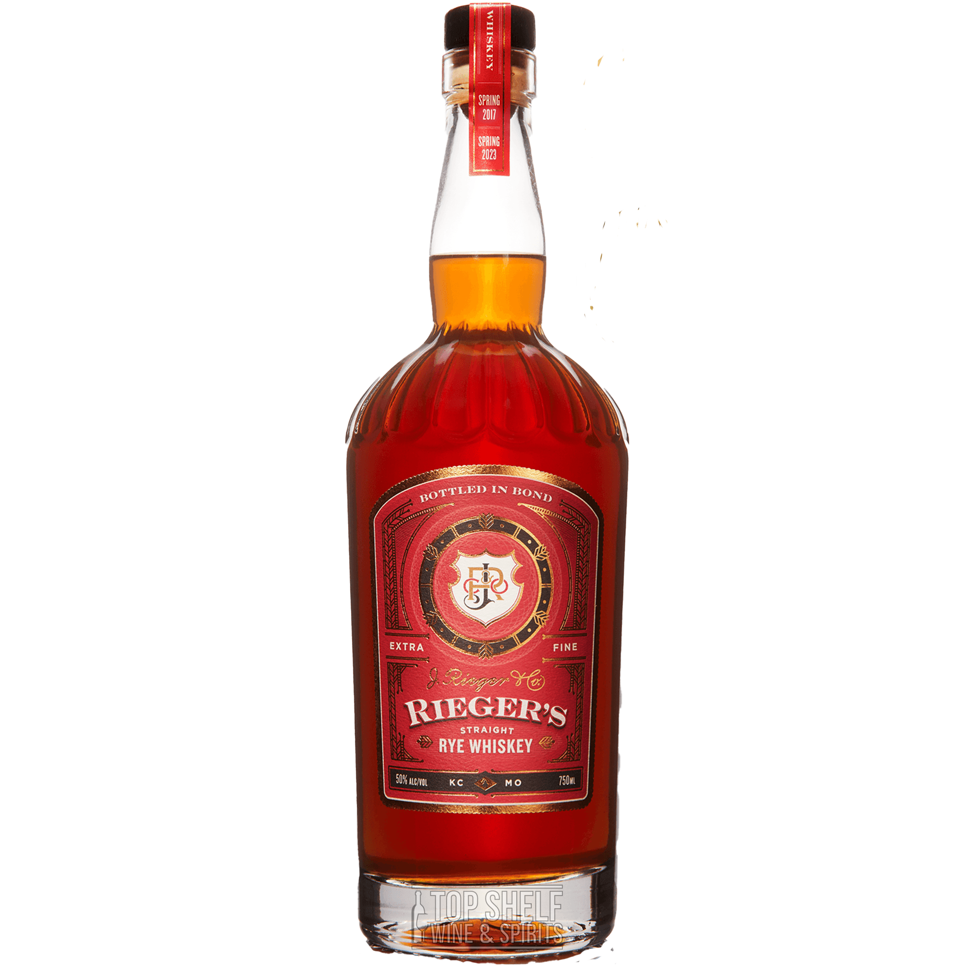 J. Rieger and Co. Bottled in Bond Straight Rye Whiskey Delivery & Gifting