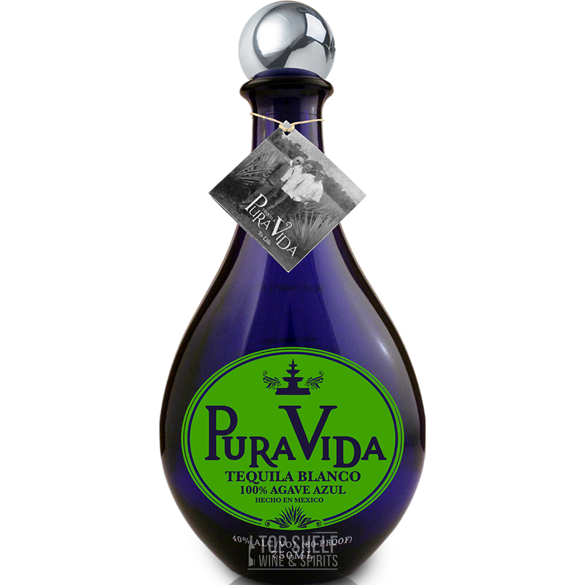 Pura Vida Blanco Tequila