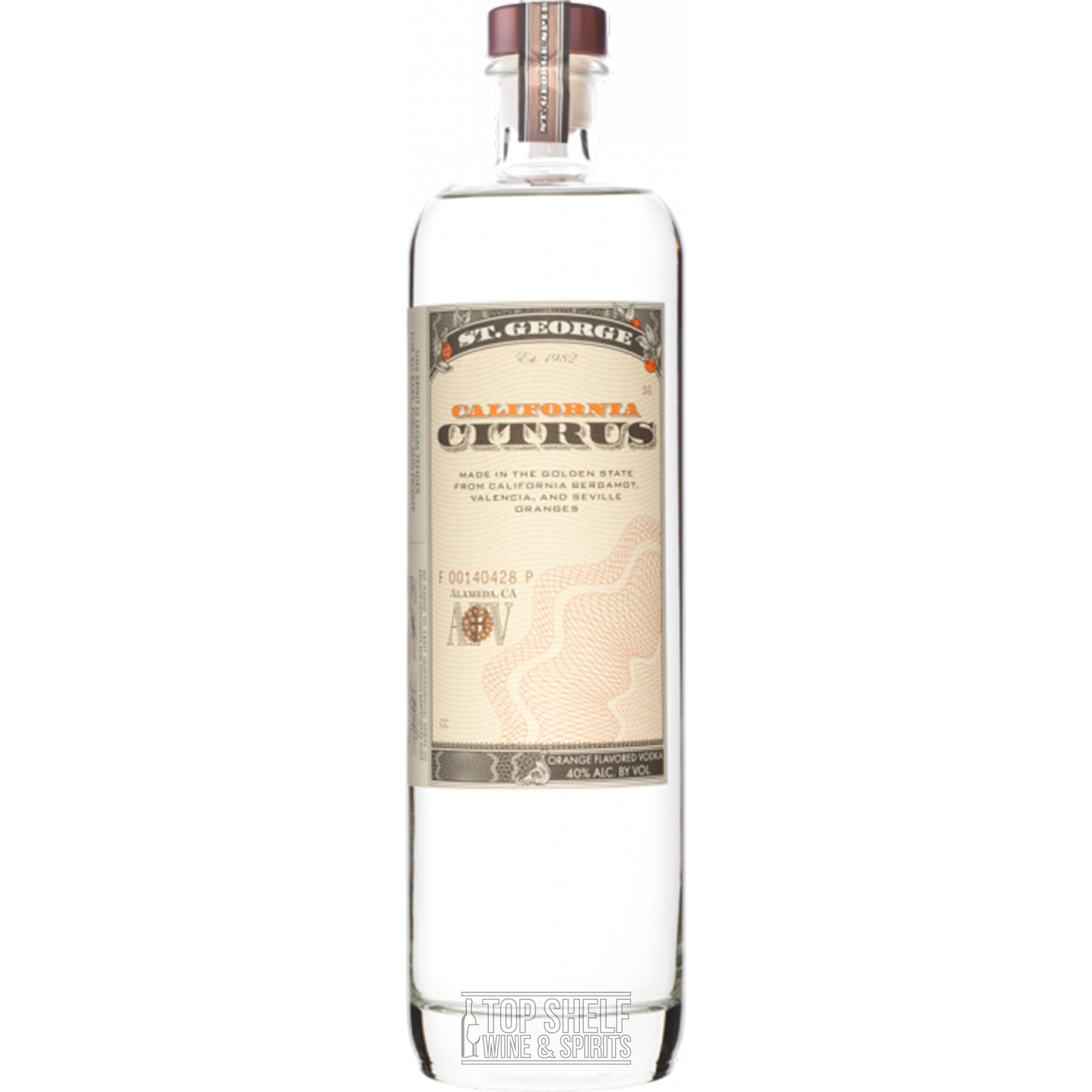 St. George California Citrus Vodka