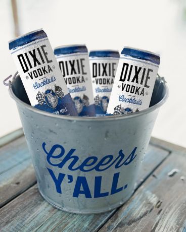 Dixie Vodka Cocktails Southern Mule (4 Pack Cans)