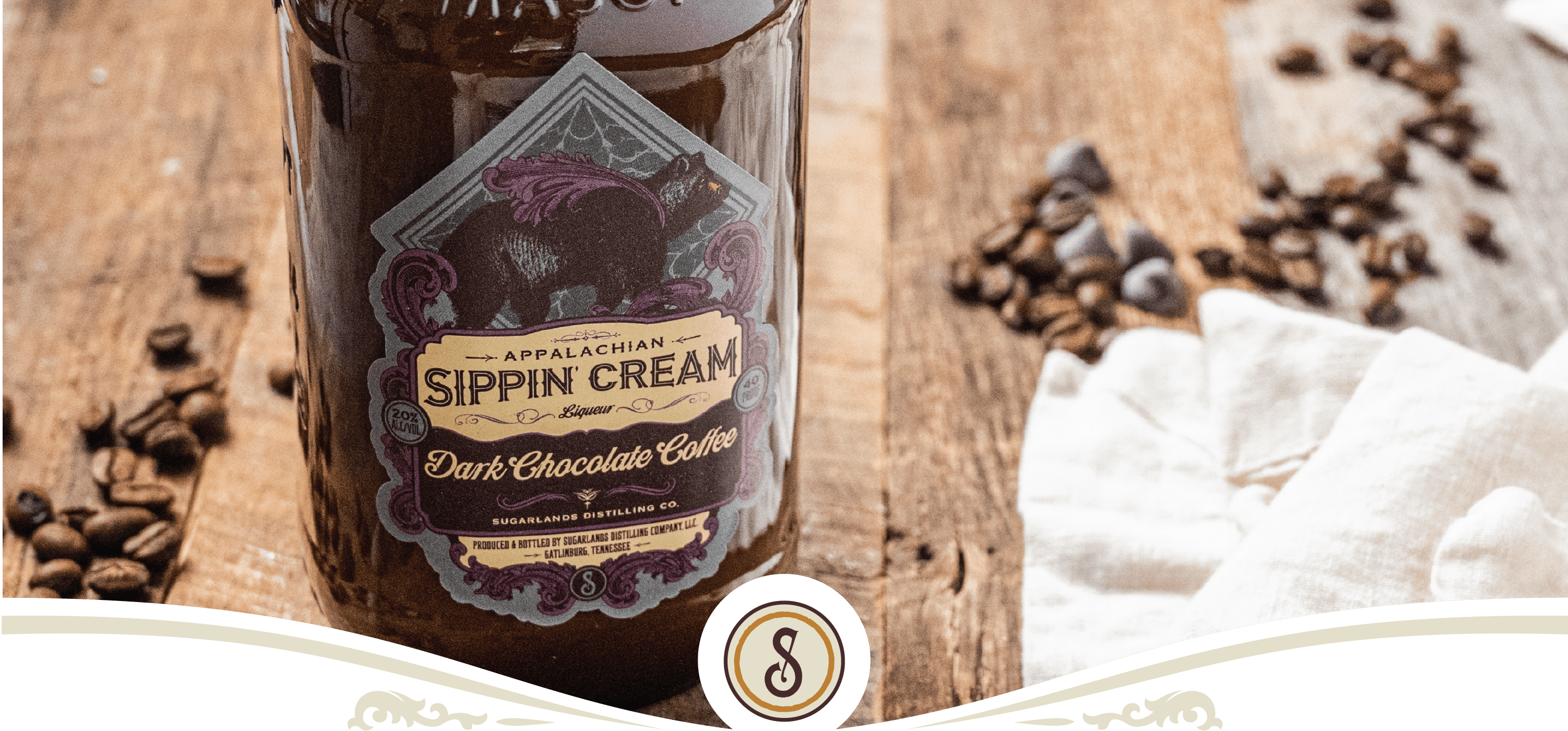 Sugarlands Shine Dark Chocolate Coffee Cream