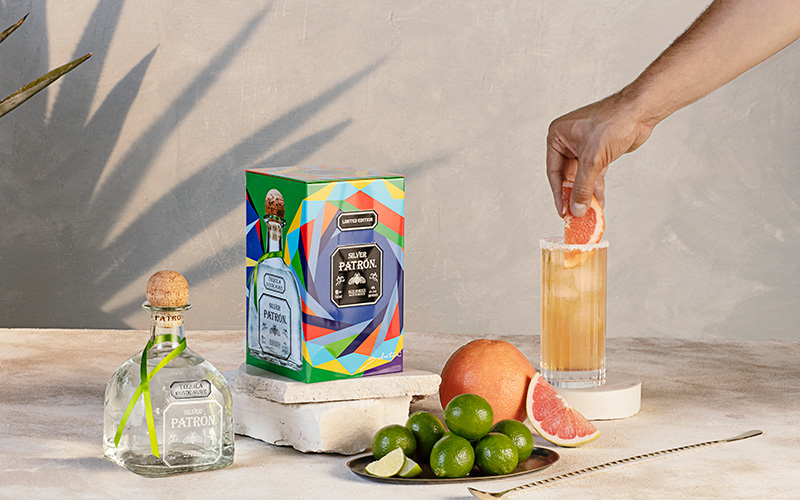 Patrón Silver Tequila Limited Edition 2022 Mexican Heritage Tin