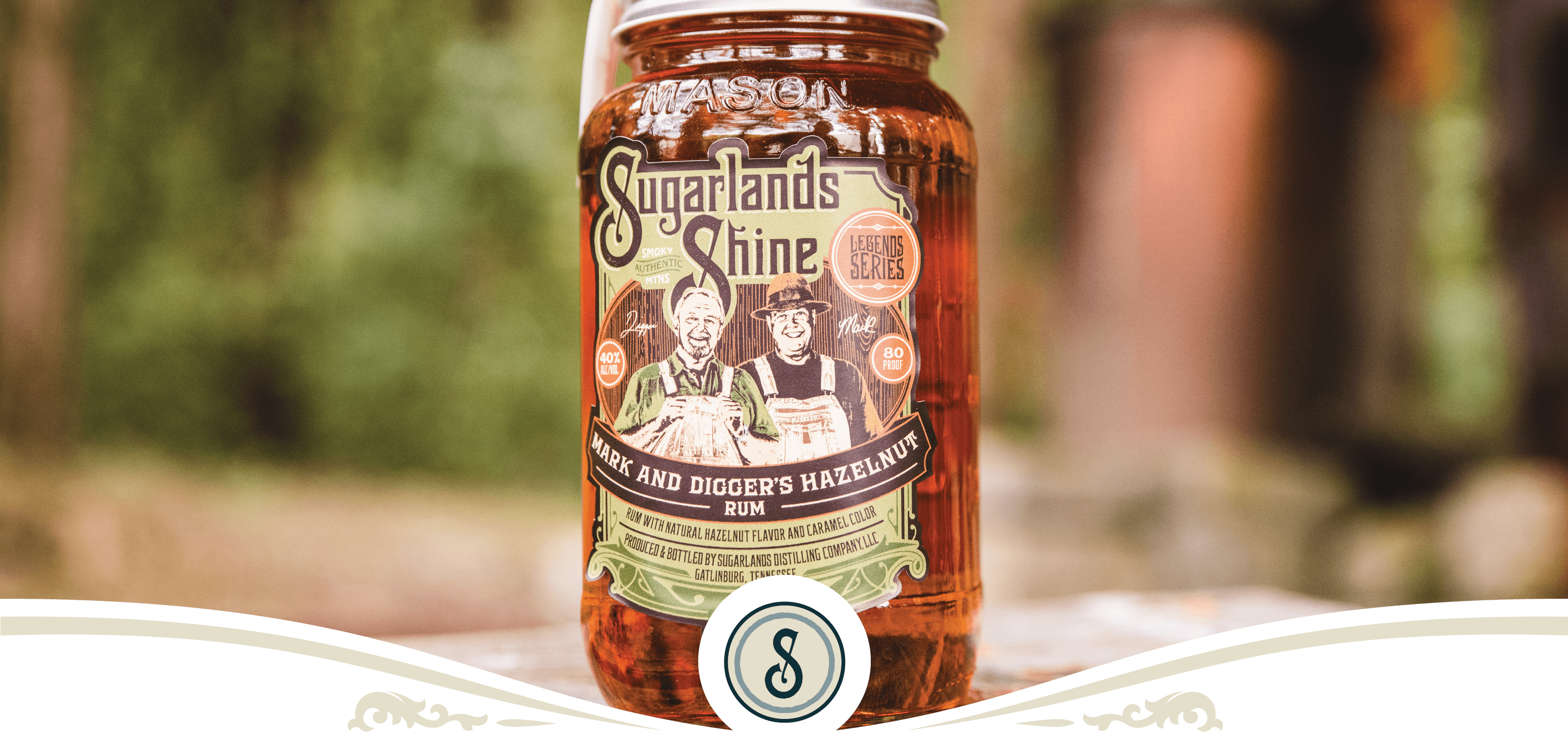 Sugarlands Shine Mark and Digger's Hazelnut Rum