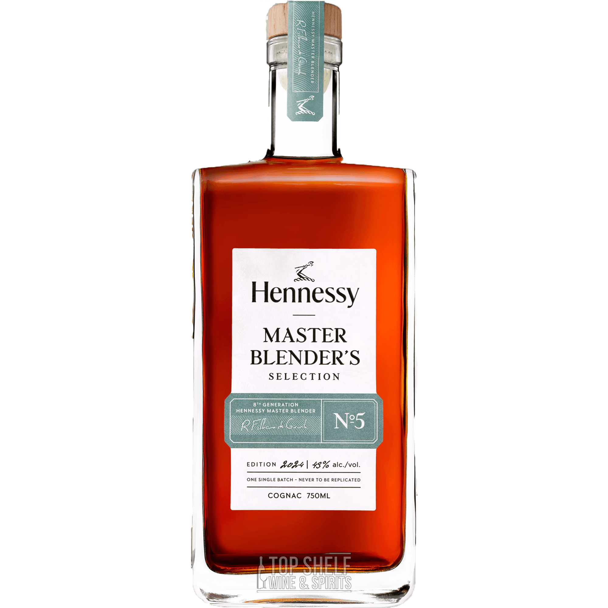 Hennessy Master Blender's Selection No. 5 Cognac bottle, showcasing its unique craftsmanship and limited edition quality.
