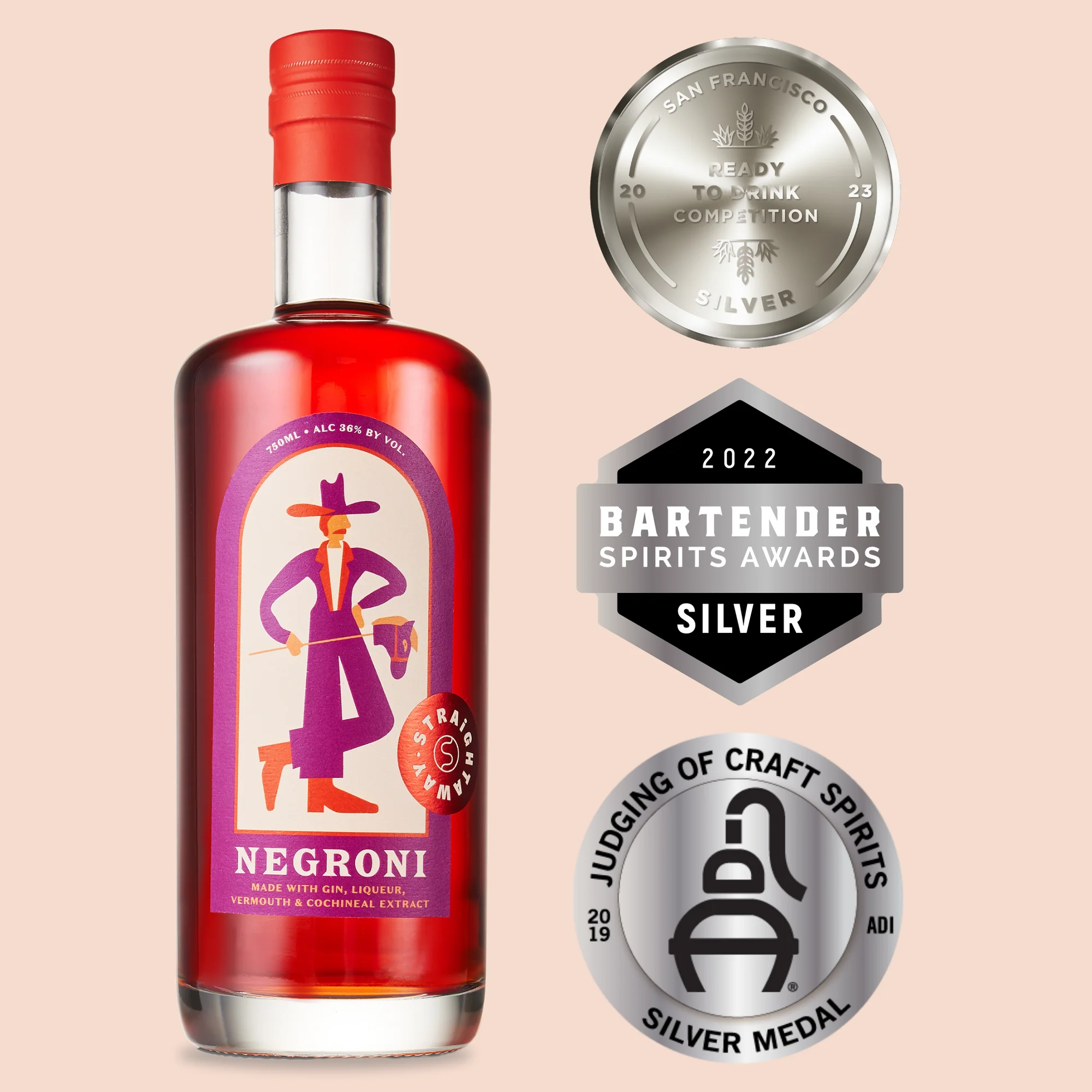 Straightaway Negroni Cocktail