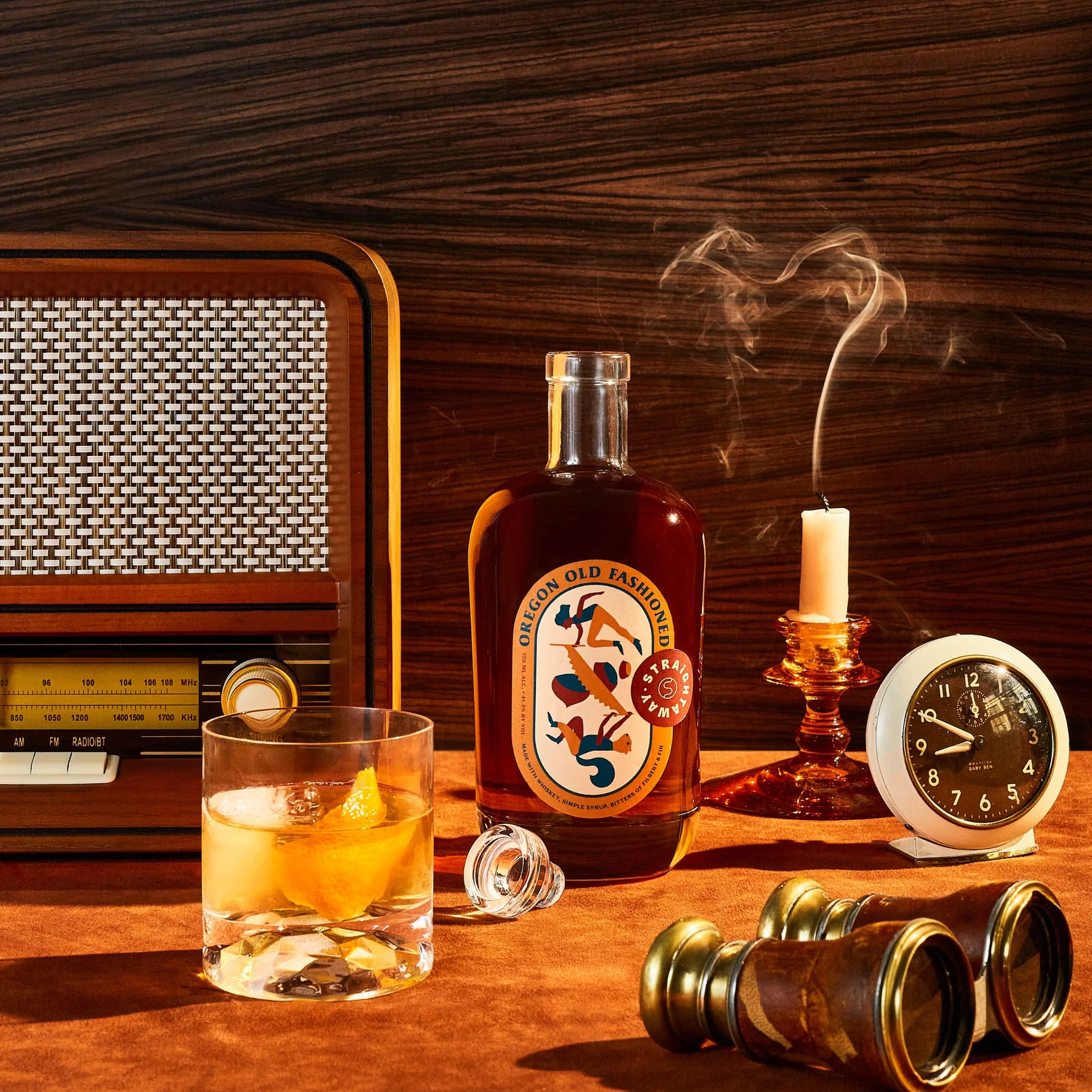 Straightaway Oregon Old Fashioned Rye Whiskey 200ml